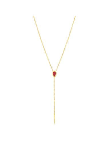 Ruby Stillwater Lariat Véritable concentré