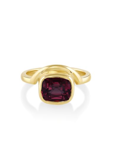 3.03ct Purple Spinel Everyday Crescendo Ring Comparez plus de prix