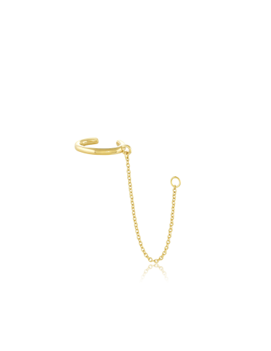 Everyday Ear Cuff & Chain pas cher