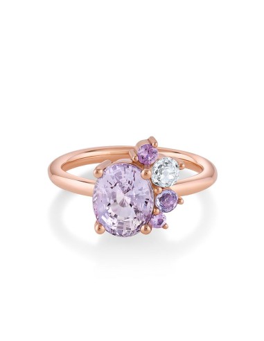 3.03ct Pink Sapphire Spray Ring vous aussi creer 