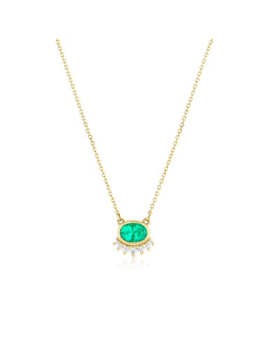 Emerald Sunrise Choker pas chere