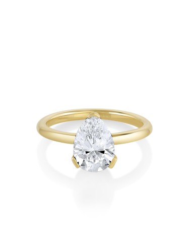 The Sloane Pear Solitaire Engagement Ring livraison gratuite