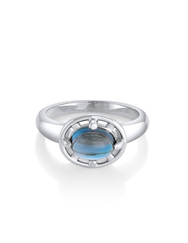 Blue Topaz Georgia Ring Fin de série