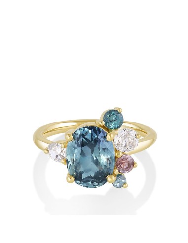 4.62ct Sapphire Spray Ring En savoir plus