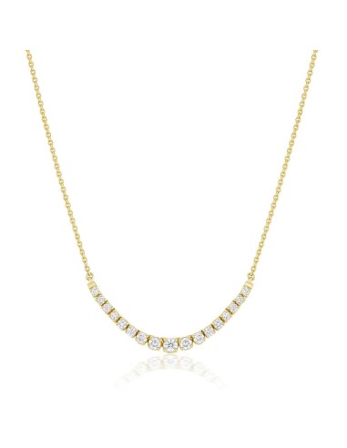 Naomi White Diamond Graduated Necklace 50-70% off 