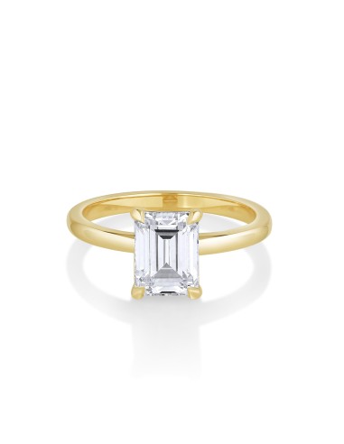 The Annette Emerald Cut Engagement Ring Découvrez la collection