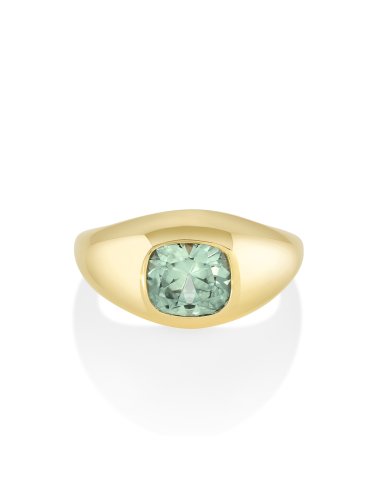 Mint Garnet Bombe Ring les muscles