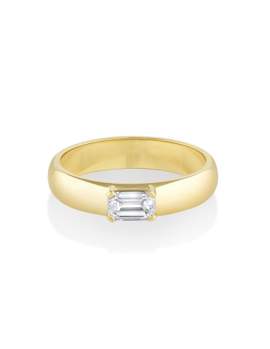 The Elodie Emerald Cut Engagement Ring de votre