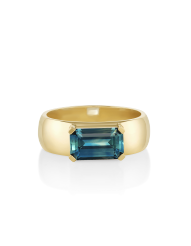 2.13ct Teal Sapphire Elodie Ring livraison et retour toujours gratuits