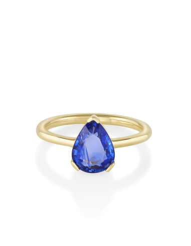 2.36 Blue Sapphire Sloane Ring ou a consommer sur place