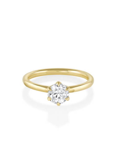 .83ct Old Euro Diamond Camille Engagement Ring destockage