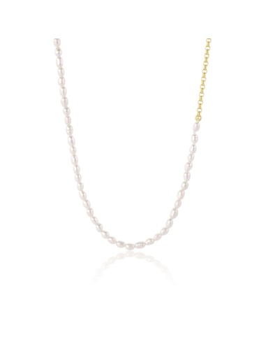 Tear Drop Pearl Necklace en stock