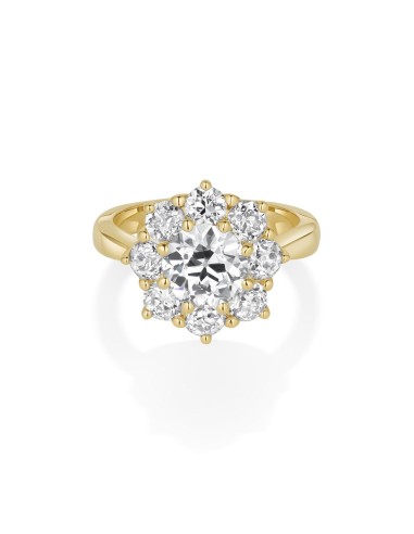 1.84ct Old Euro Petals Ring prix pour 