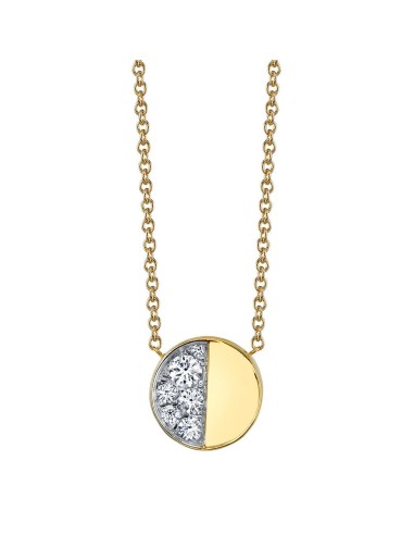 Under the Perfect Moon Pendant - Quarter Moon le concept de la Pate a emporter 