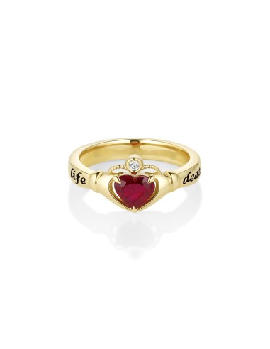 Marrow x Sammi 0.88ct Ruby Sempre Ring basket pas cher