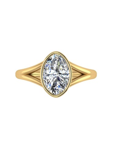 1.63ct Moval Colette Ring paiement sécurisé