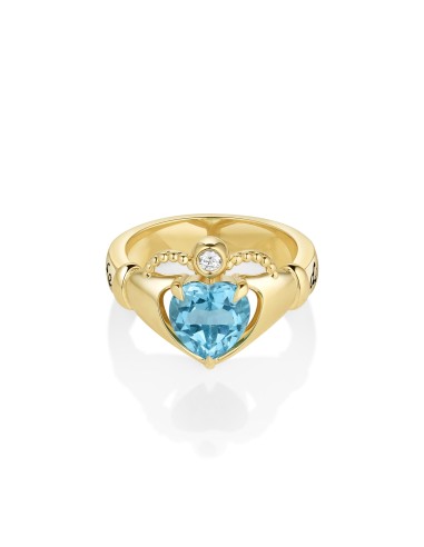 Marrow x Sammi 2.32ct Blue Topaz Sempre Ring livraison et retour toujours gratuits