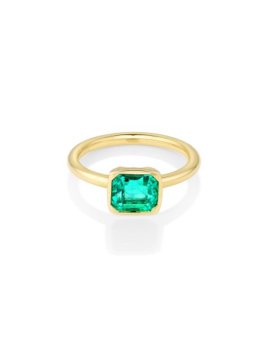 1.58ct Emerald East/West Roxy Ring l'évolution des habitudes 