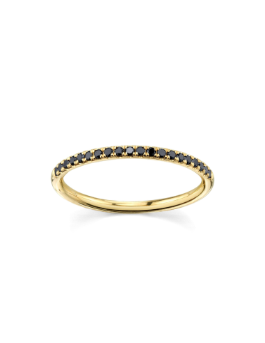 Black Diamond Whisper Half Eternity Band Voir les baskets