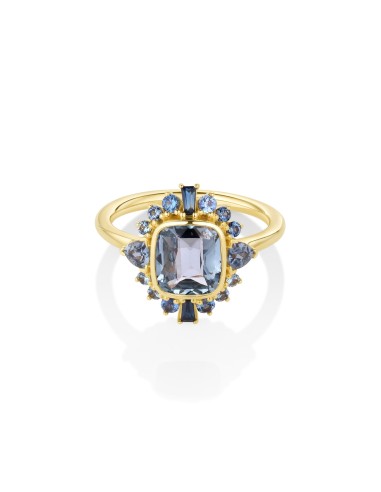 2.10ct Sapphire Ballerina Ring Pour