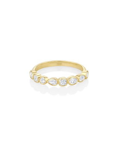 White Diamond Simple Shapes Band de technologie