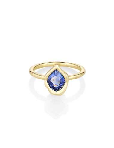 1.18ct Sapphire Abstract Bezel Ring la livraison gratuite