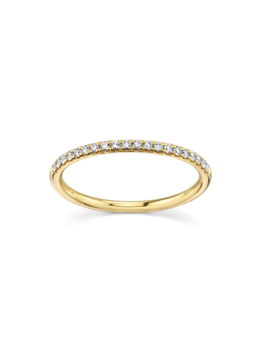 White Diamond Whisper Half Eternity Band le concept de la Pate a emporter 