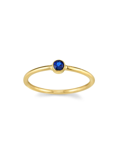 Blue Sapphire Sweet Pea Stacking Ring store