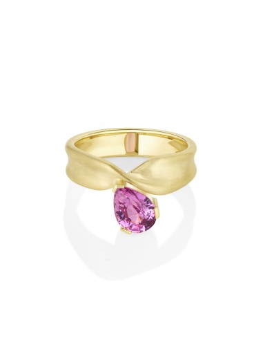 1.58ct Purple/Pink Sapphire Twist Ring pour bénéficier 