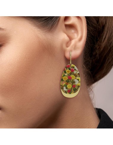 RAS Mimosa Gold Big Earrings pas cher chine