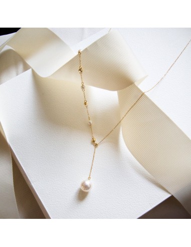 Milky Way Akoya Pearl 18k Gold Necklace Comparez plus de prix