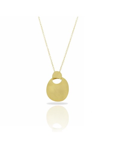 RAS MiniZen Round Gold Short Pendant Necklace À commander