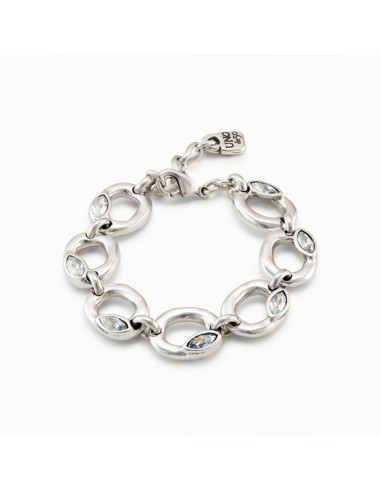 UNOde50 Details Bracelet Silver with Swarovski la livraison gratuite