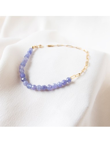 Tanzanite Link 18K Gold Bracelet Les magasins à Paris et en Île-de-France