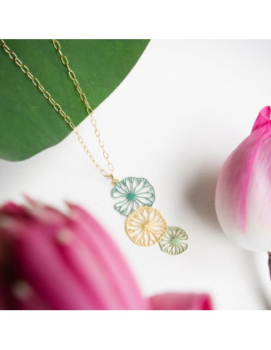 Lily Pad Necklace à prix réduit toute l'année