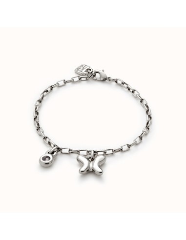 UNOde50 Link Bracelet with Butterfly Charm store