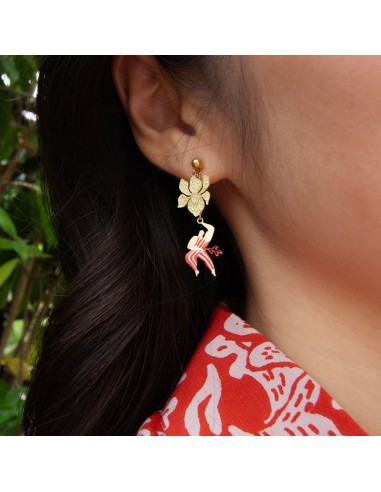 Orchid Surprise Earrings Voir les baskets