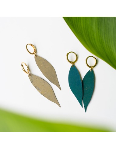 Patina Leaf Hoops les ligaments