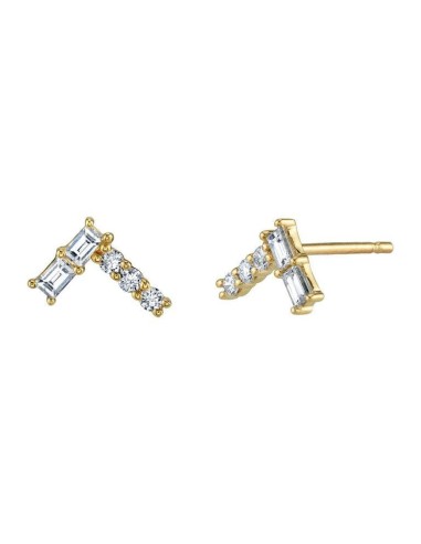 White Diamond Skip A Beat Studs la chaussure