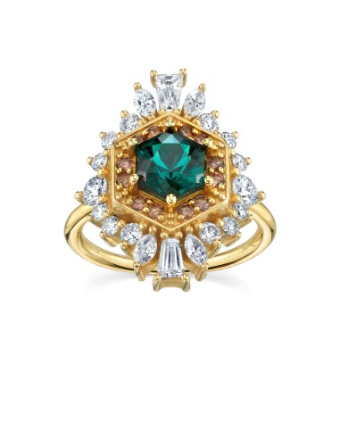 Tourmaline Hex Ballerina Ring suggérées chez