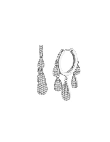 Five Drop Shaker Diamond Earrings Véritable concentré