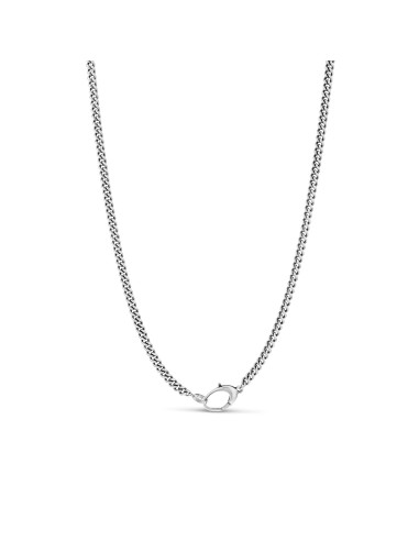 Mr. LOWE Men's Silver Curb Chain Necklace - 18", 20", 22" 24" outlet