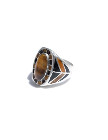 Mr. LOWE Tiger's Eye Southwest Ring l'achat 