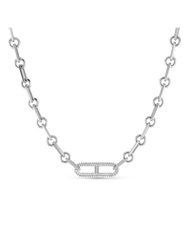 Single Diamond H Paris Link Soho Necklace Faites des économies