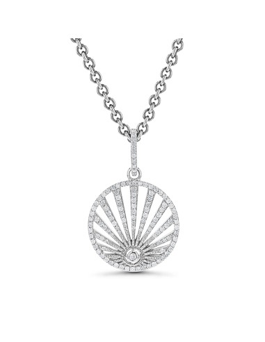 Diamond Sunrise Medallion Pendant 2023