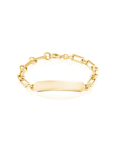 Custom Engravable 14K Soho ID Bracelet chez Cornerstreet bien 