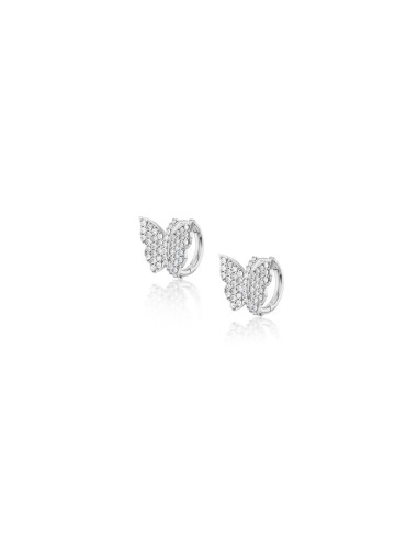 Diamond Butterfly Huggie Earrings sélection de produits