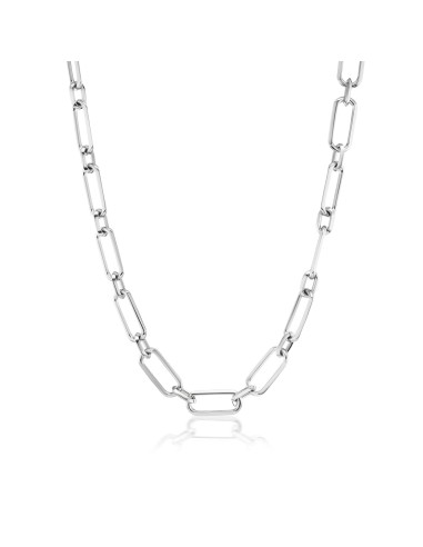 Gwyneth Large Sterling Silver Chain Necklace - 20" ouvre sa boutique