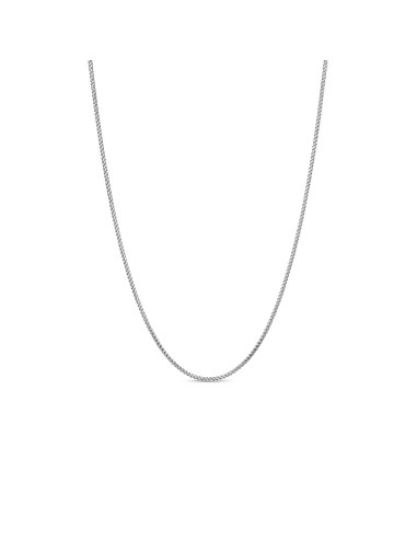 Silver Franco Chain Necklace - 18" & 28" commande en ligne