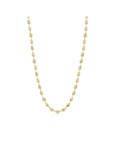 14k Mini Puffy Mariner Link Chain - 18" & 20" Les magasins à Paris et en Île-de-France